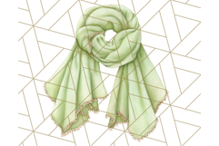 Watercolor Winter Hats and Scarves Clipart PNG Product Image 4