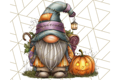 Spooky Gnome Village Clipart PNG Halloween Png Product Image 4