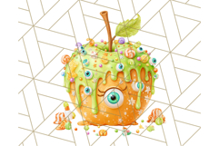 Haunted Sweet Shoppe PNG Clipart, Pastel Halloween Bakery Product Image 4