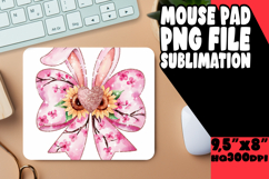 BRIGHT MOUSE PAD INSPIRATIONAL DESIGN, Easter Bunny Product Image 1