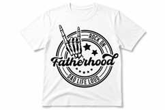 Fatherhood Skeleton Laser Cut SVG Product Image 2