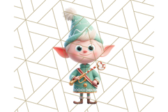 Christmas Train Ride PNG Clipart with Yeti and Elves Product Image 4