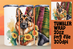 20oz Tumbler Graphic for Sublimation , Cute Dog Product Image 1