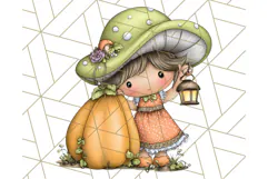Woodland Autumn Parade Clipart PNG Fall Animals Product Image 4