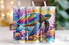 Turtle Tumbler Wrap | Sublimation | Tumblers Product Image 1