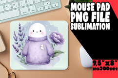 Radiant Mouse Mat Design Ideas, Cute Ghost Product Image 1