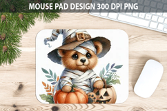 Watercolor Bear Mouse Pad Sublimation - Animal PNG Product Image 1