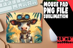 Funny Cow Pattern Mouse Pad for PNG Product Image 1