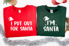 Matching Christmas Quote SVG | I'm Santa Product Image 3