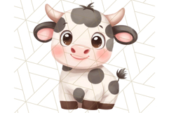 Cute Animal Clipart, Adorable Animal PNG Product Image 4