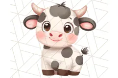 Cute Animal Clipart, Adorable Animal PNG Product Image 4