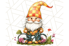 Summer Garden Gnomes Clipart PNG, Summer Country Gnomes Png Product Image 4