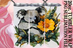 Uplifting Sublimation 20oz tumbler wrap, Animals Product Image 1