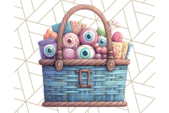 Midnight Monster Camp Out Clipart PNG, Halloween Png Product Image 4