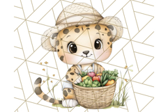 Safari Baby Animal Clipart PNG, Jungle Outfits Baby Animals Product Image 4
