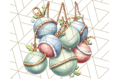 Coastal Cottagecore Summer Clipart PNG, Beachy Calm Vibes Product Image 4
