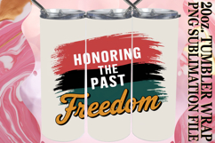 GIFT OF BLISS 20oz TUMBLER WRAP, Juneteenth Product Image 1