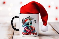 Christmas skeleton Sublimation PNG. Product Image 2