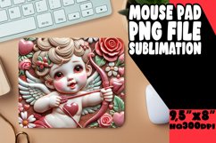 ENCHANTED MOUSE MAT GIFT INSPIRATION, 3D Cupid Product Image 1