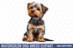 Watercolor Dog Breed Clipart Product Image 1
