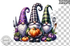 Halloween Kitchen Gnome Sublimation - Clipart PNG Design Product Image 1