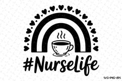 Nurselife Svg | Nurse Svg | Svg Cut Files Product Image 1