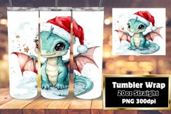 Customizable 20oz Tumbler File , Christmas Animals Product Image 1