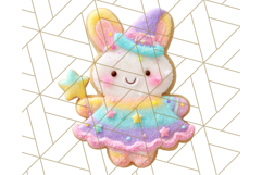 Halloween Bunny Cookie Clipart, Frosted Cookie Bunnies Png Product Image 4