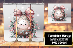 GREAT GIFT: 20oz Tumbler Design , Easter Egg Product Image 1
