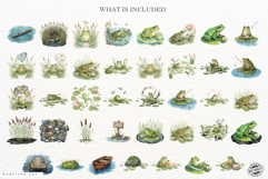 Summer Frog Pond Clipart Product Image 4