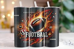 Football Tumbler Wrap | Sublimation | Tumblers Product Image 1