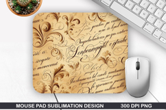 Vintage Mouse Pad Sublimation PNG Design - Mouse Pad PNG Product Image 1