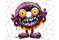Haunted Treats Clipart PNG, Halloween Candy Art Product Image 4