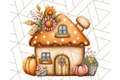 Fall Cookie Clipart PNG, Autumn Sweets Pumpkin Cookies Product Image 4