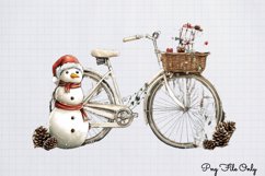 White Rustic Christmas Clipart PNG Product Image 1