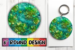 Garden of Flowers Round Design Spring Awakening Product Image 1