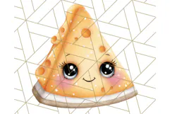Fruit Doodles Clipart, Cute Cartoon Fruit PNG, Kawaii Food Product Image 4