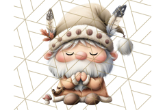Fall Gnome Clipart PNG Cute Thanksgiving Gnomes Product Image 4