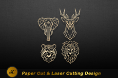 Nativity scene wooden cutouts Christmas Laser cut Product Image 1