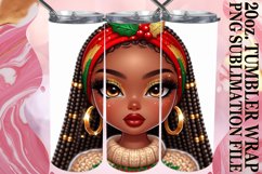 ENCHANTED GIFT 20oz TUMBLER WRAP, Love Girl Product Image 1