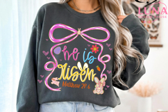 He is risen Png, Christian Easter Png, Easter brushstroke Product Image 3