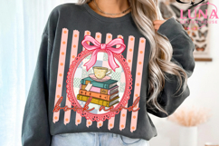 Bookworm Png, Floral Book Png, Reading Png Product Image 4