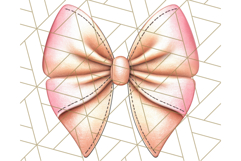 Fall Bow Clipart, Autumn Hair Bows PNG, Fall Ribbon Png Product Image 4
