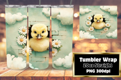 BOLD 20oz Sublimation Design , Animals In Wall Product Image 1