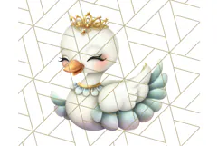 Princess Animal PNG Clipart with Crowns & Royal Accessories Product Image 4