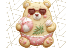 Summer Cookie Character PNG, Cute Beach Clipart Tropical Png Product Image 4