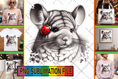 Vibrant TSHIRT Sublimation PNG, Cute Animals Product Image 1