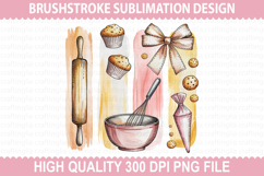 Mother&#039;s Day Brushstrokes Sublimation - Mom Brushstrokes Product Image 1