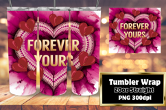 20oz Sublimation Gift Template , Love Product Image 1