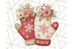Christmas Clipart, Crafter’s Christmas Paper and Fabric Art Product Image 4